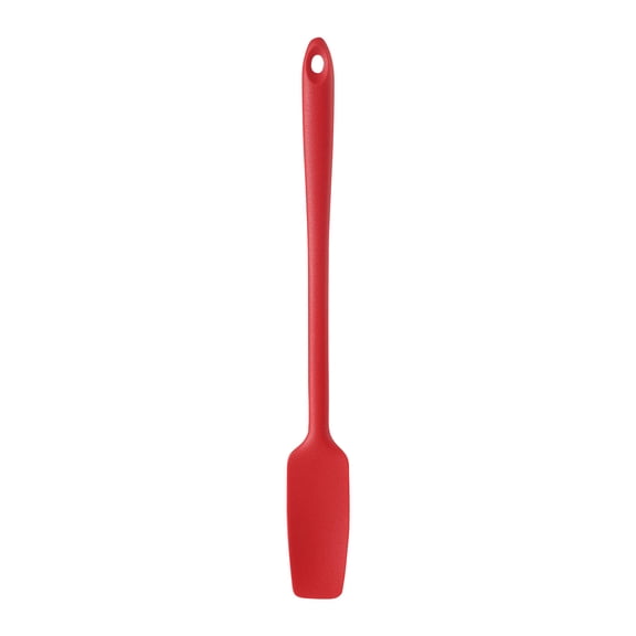NSESSHome Jar Spatula, Silicone Jar Scraper with Long Handle, Jam Spreader for Peanut Butter, Kitchen Spatula for Baking and Cake Icing, Kitchen Must Have Small Silicone Spatula, Jar Blender