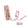 thumbnail image 1 of NSESSHome Love Heart Ribbon Valentine's Day Gifts Ribbon for Crafts Flowers Birthday Wedding and Valentine Day Decoration, 1 of 3