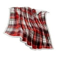thumbnail image 1 of NSESSHome Plaid Flannel Throw Blanket for Couch, Soft Checkered Flannel Blanket for Sofa, Plaid Christmas Couch Throw Bed, Warm Cozy Decorative Blanket Fall Decor Gift, 1 of 6