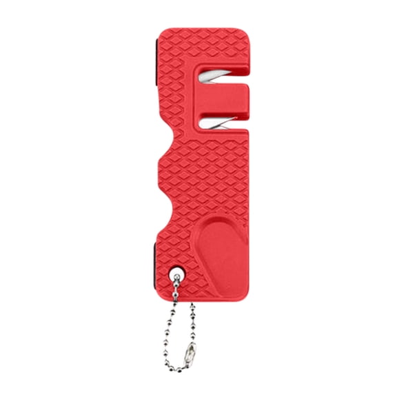 NSESSHome Pocket Knife Sharpener 2-Stage Mini Pocket Knife Sharpening Tool for Go out Outdoor Kitchen Camping or Other Outdoor Activities