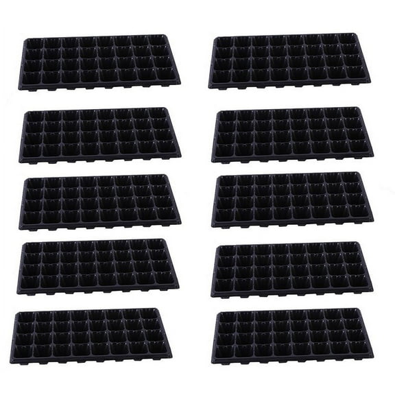 NSESSHome Seed Starter Kit, 32 Cell Seedling Trays Gardening Germination Plastic Tray Nursery Pots Mini Propagator Plant Grow Kit Plug Tray Starting Trays for Seedling Germination
