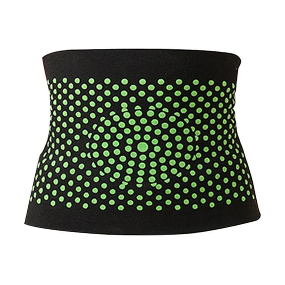 NSESSHome Self-Heating Wormwood Waist Belt for Lower Back Pain Relief - Breathable Lumbar Support Belt with Natural Moxibustion Therapy, Adjustable for Waist Circumference 2.9-3.6 Feet