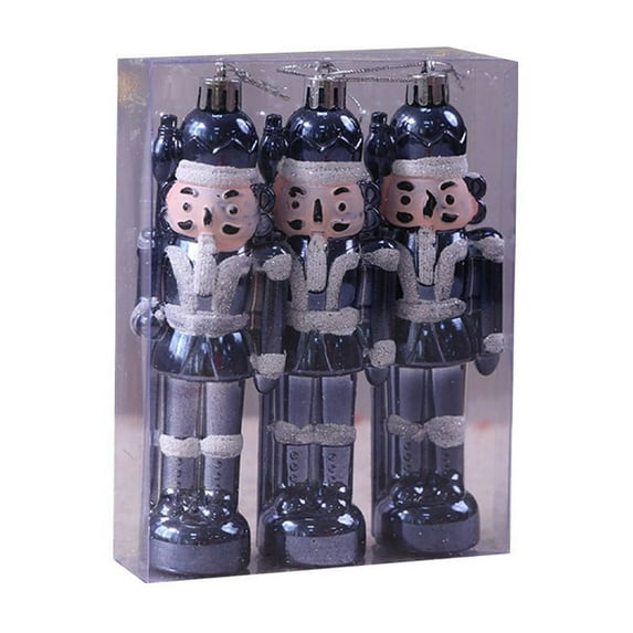 NSESSHome Shatterproof Christmas Tree Pendant Ornaments Set, Assorted Colors and Styles, Hanging Baubles for Holiday Decor