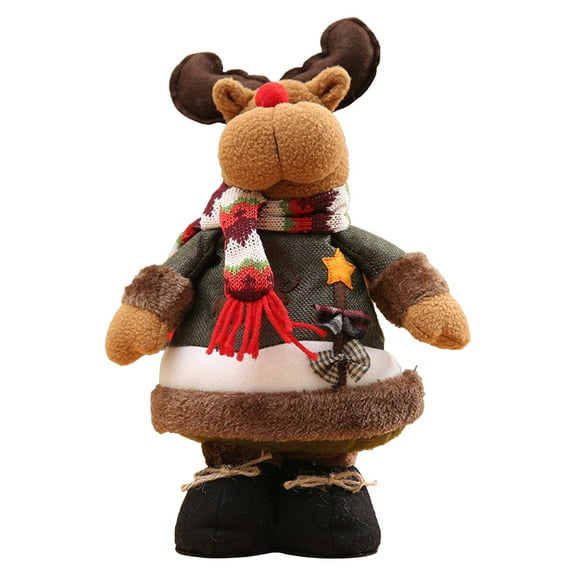 NSESSHome Sitting Moose Plush Doll, Super Soft Moose Stuffed Animal, Wildlife Stuffed Moose Plush Toy, Cute Stuffed Animal for Boys and Girls, Plush Moose Gift for Baby, Kids, and Adults