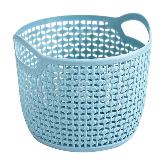 NSESSHome Storage Baskets, Small Baskets for Organizing, Storage Bins Imitation Rattan Pantry Organizer Bins Household Toys for Laundry Room, Bathrooms, Bedrooms, Kitchens, Cabinets, Countertops