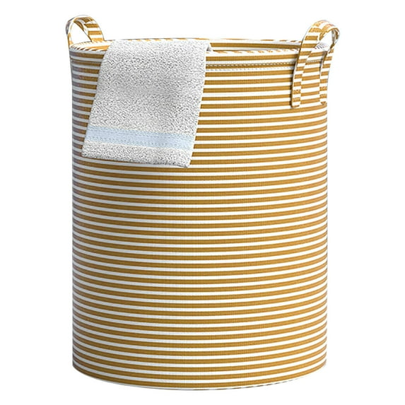 NSESSHome Woven Rope Laundry Hamper Basket, Dirty Clothes Hamper, Baby Laundry Hamper for Toys, Woven Laundry Basket for Clothes, Blanket Storage Basket, 16.92 x 13.77 inches