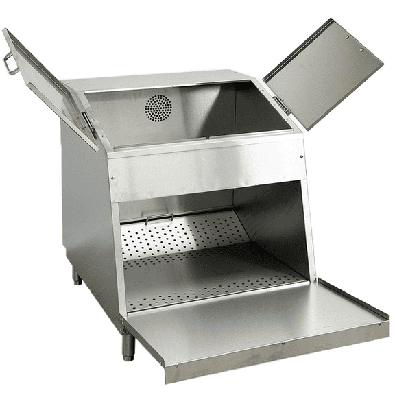 NSF 26.5 in. Stainless Steel Buffet Server Electric Warmer, 26 Gallon Chips Warmer Commercial Chips Warmer
