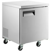 NSF 29 in. Undercounter Freezer 7 Cu.Ft. Worktop Single Door Stainless Steel Commercial Freezer