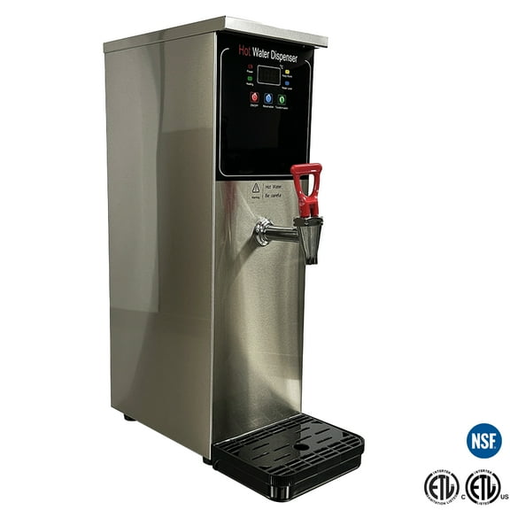 NSF 30L Commercial Hot Water Dispenser, 1500W Electric Water Boiler, Fast Heating, 2 Gallon, ETL