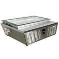 thumbnail image 1 of NSF 32 in. Countertop Gelato Ice Cream Display Freezer 8 Pan Display Freezer Stainless Steel, 1 of 15
