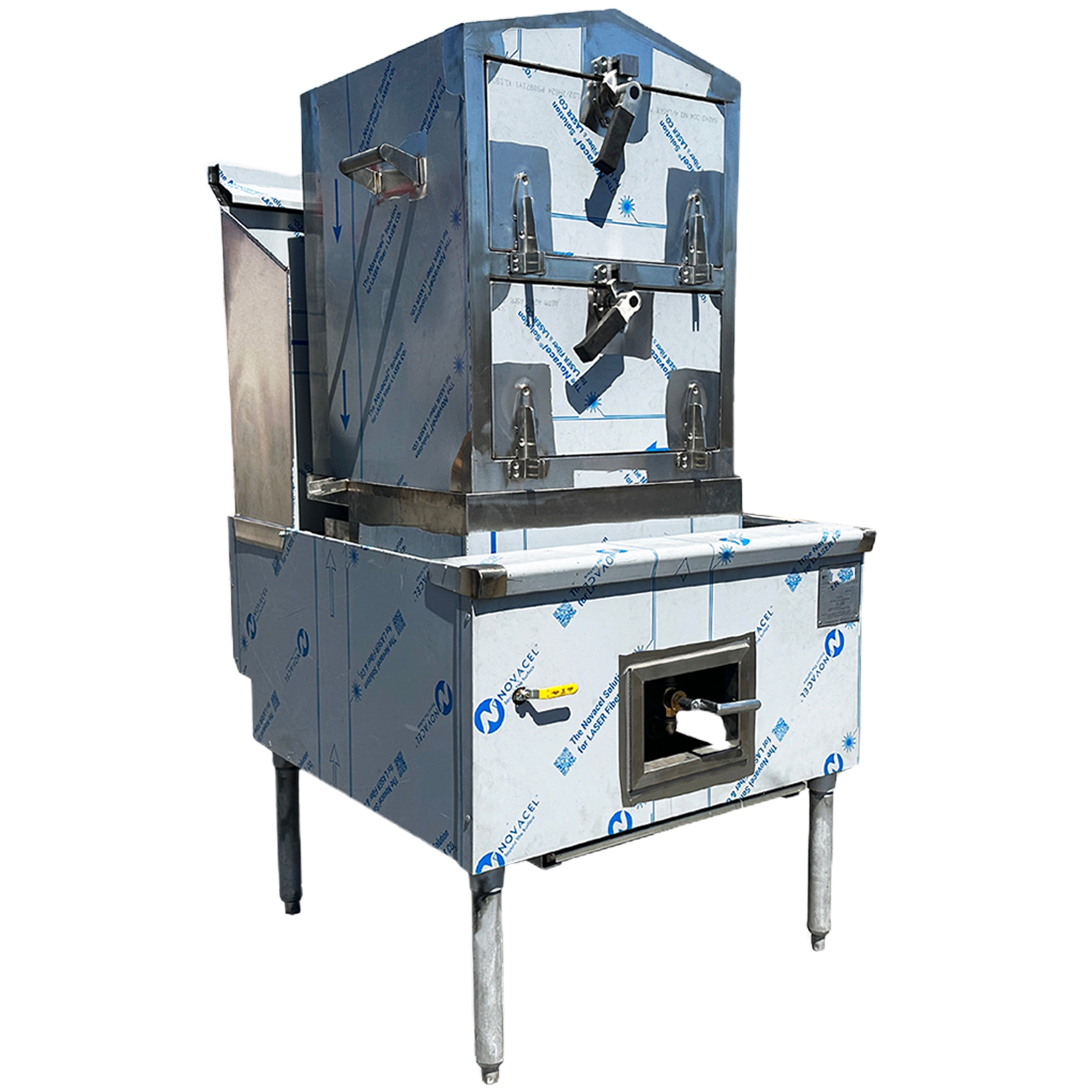 NSF 35 in. Commercial Steamer Oven Range, Seafood Steamer, Cooking