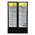 thumbnail image 1 of Cooler Depot39 inch, 21 cu. ft, Commercial Refrigerator Merchandiser, 2 glass door cooler, NSF Certified., 1 of 10