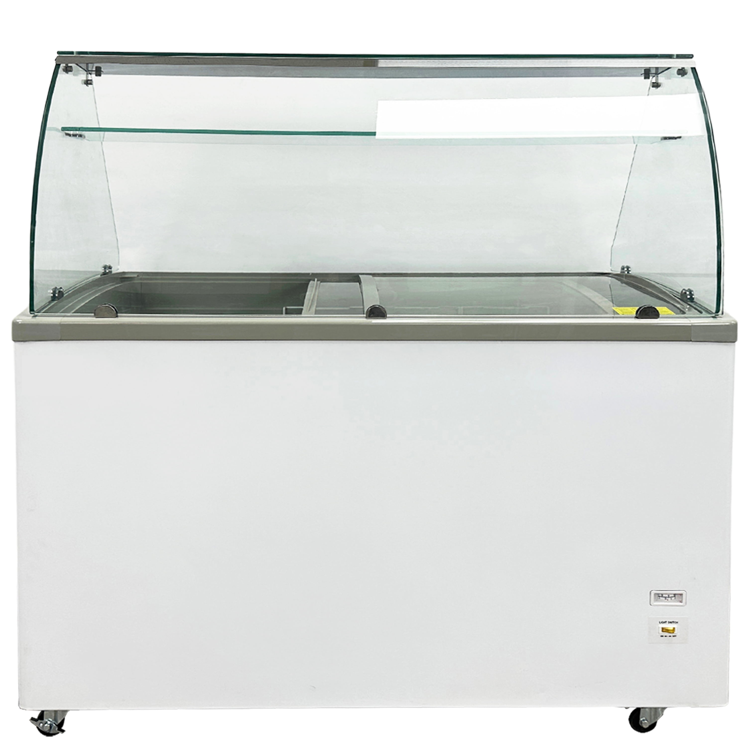 NSF 50 in. Gelato Freezer 13 Cu.Ft. Commercial Chest Freezer, Ice Cream Chest Freezer