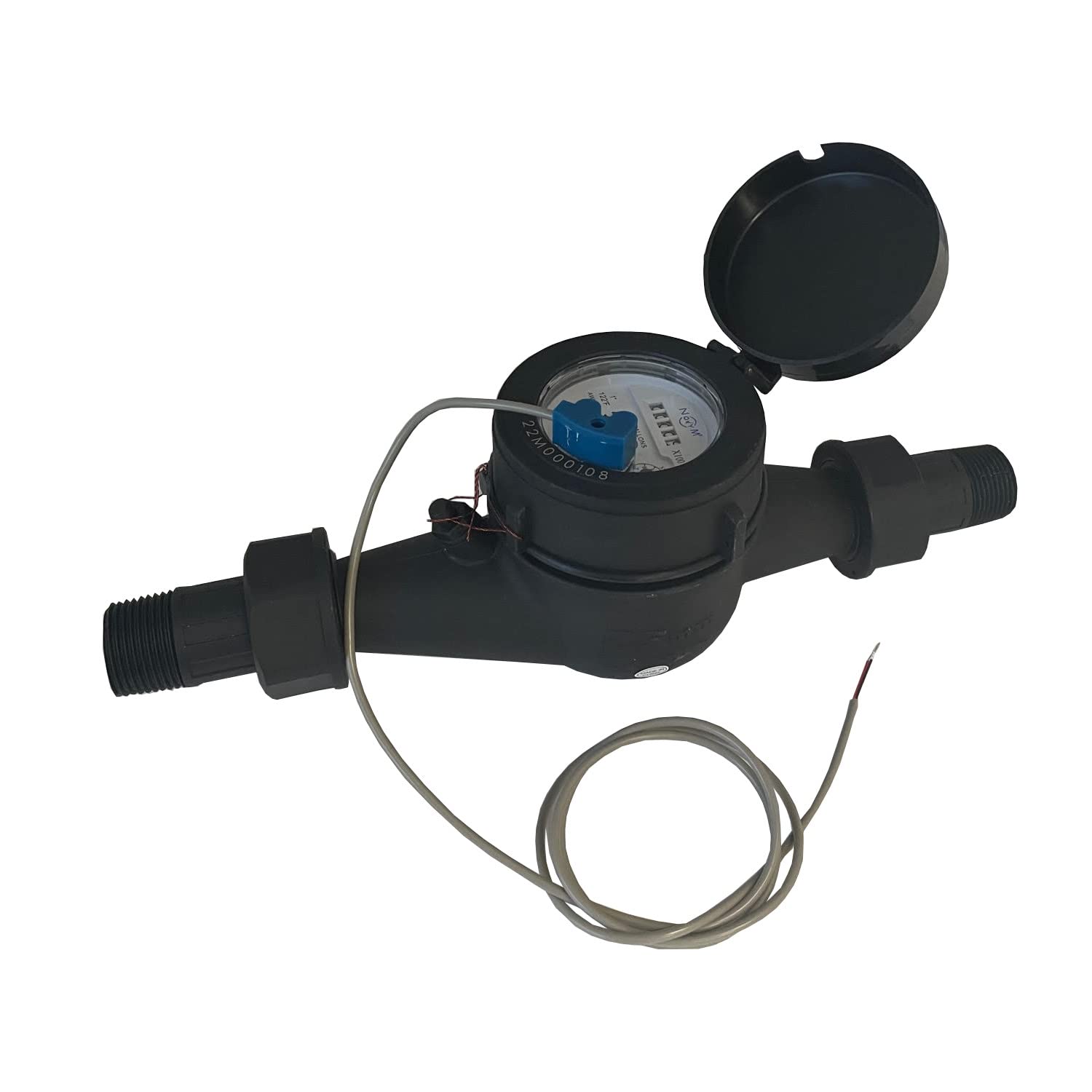 NSF 61 3/4 Inch MultiJet Nylon Totalizing Water Meter with Pulse