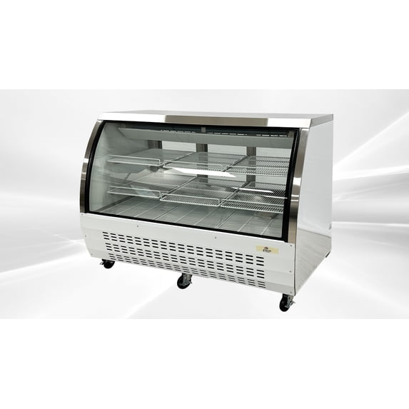 Cooler Depot 64 In. 22 Cu.ft Commercial Deli Refrigerator Cooler Case Display DC163, NSF Certified