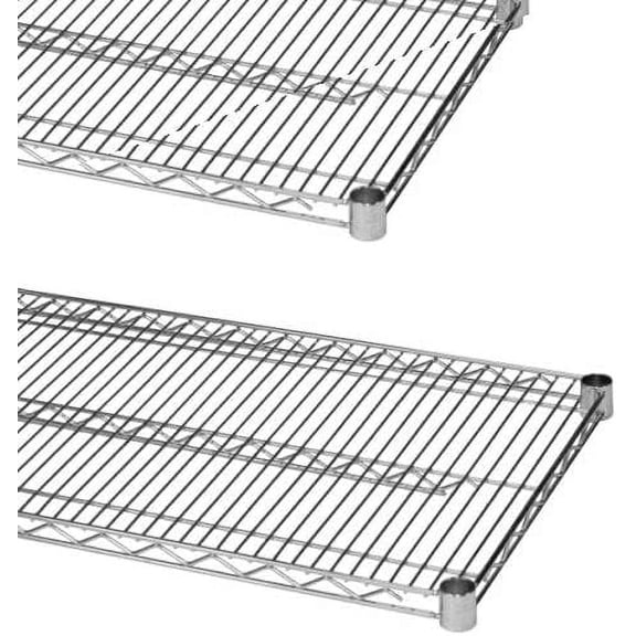 NSF Approved Heavy Duty Chrome Wire Shelf for Kitchens, Utility Rooms, Storage, Offices & Home
