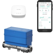 YoLink FlowSmart All-in-One Smart Water Meter & Auto Shutoff for 1.25 Pipes, LoRa Long-Range, Real-Time Leak Detection, 10-Year Battery, 80+ Device Ecosystem, Hub Included   YS5018