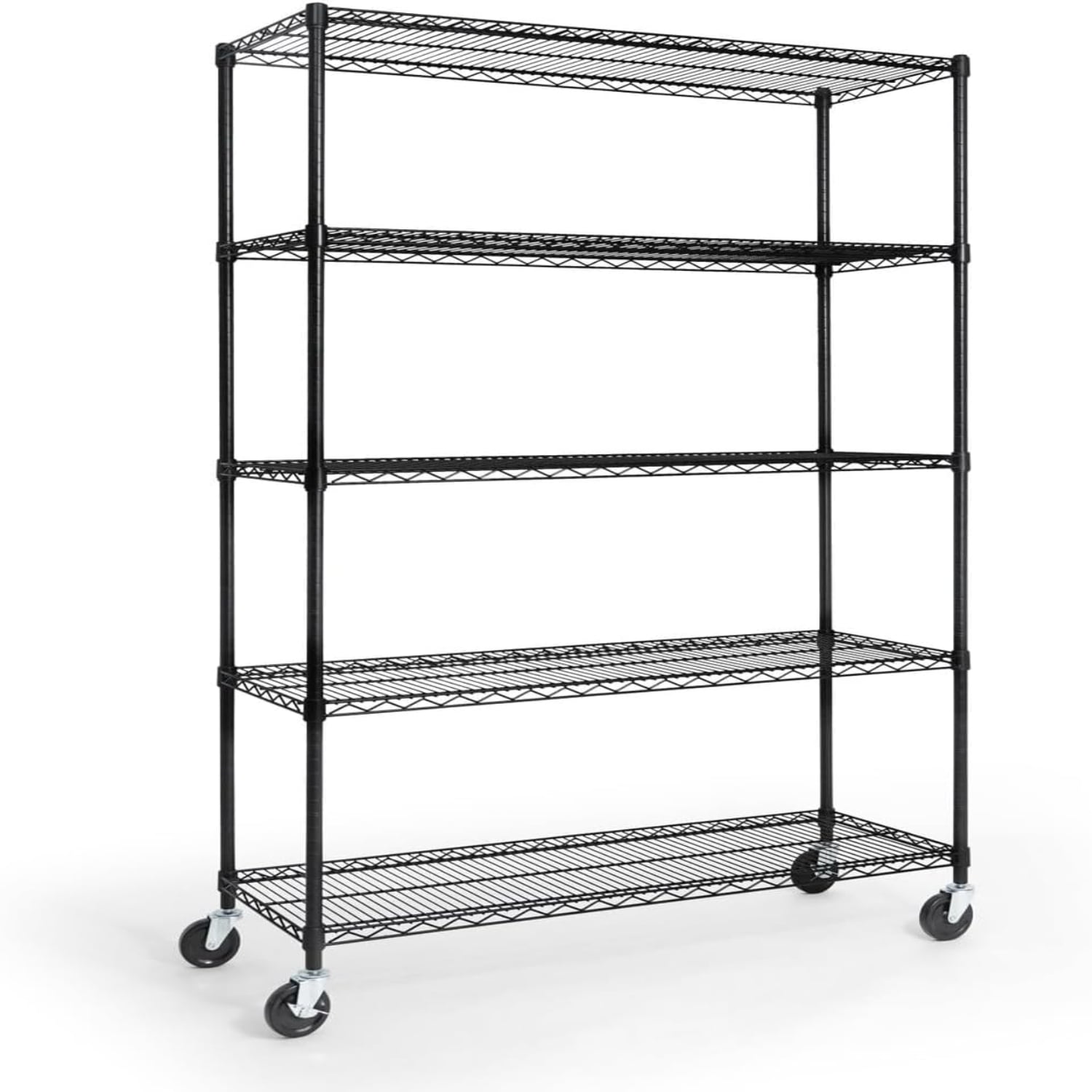 NSF Commercial Grade Heavy Duty Wire Shelving w/Wheels Leveling Feet