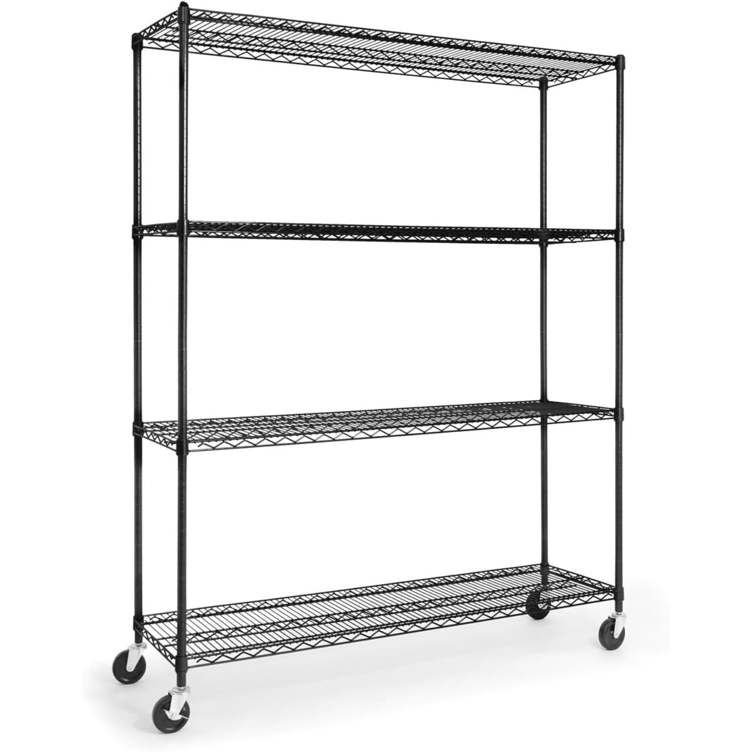 NSF Commercial Grade Heavy Duty Wire Shelving w/Wheels Leveling Feet