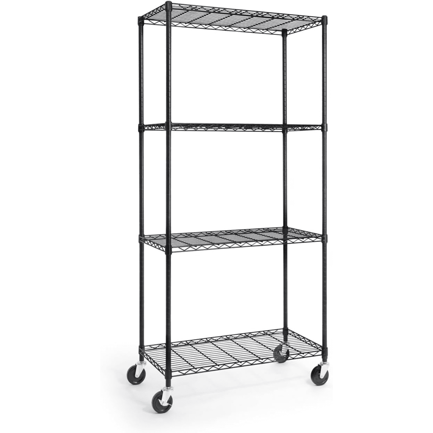 NSF Chrome Wire Shelving Unit (3 Shelves) 48" X 18" X 36"H
