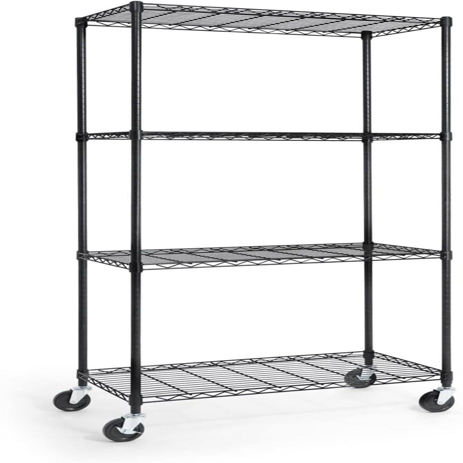 NSF Commercial Grade Heavy Duty Wire Shelving w/Wheels Leveling Feet