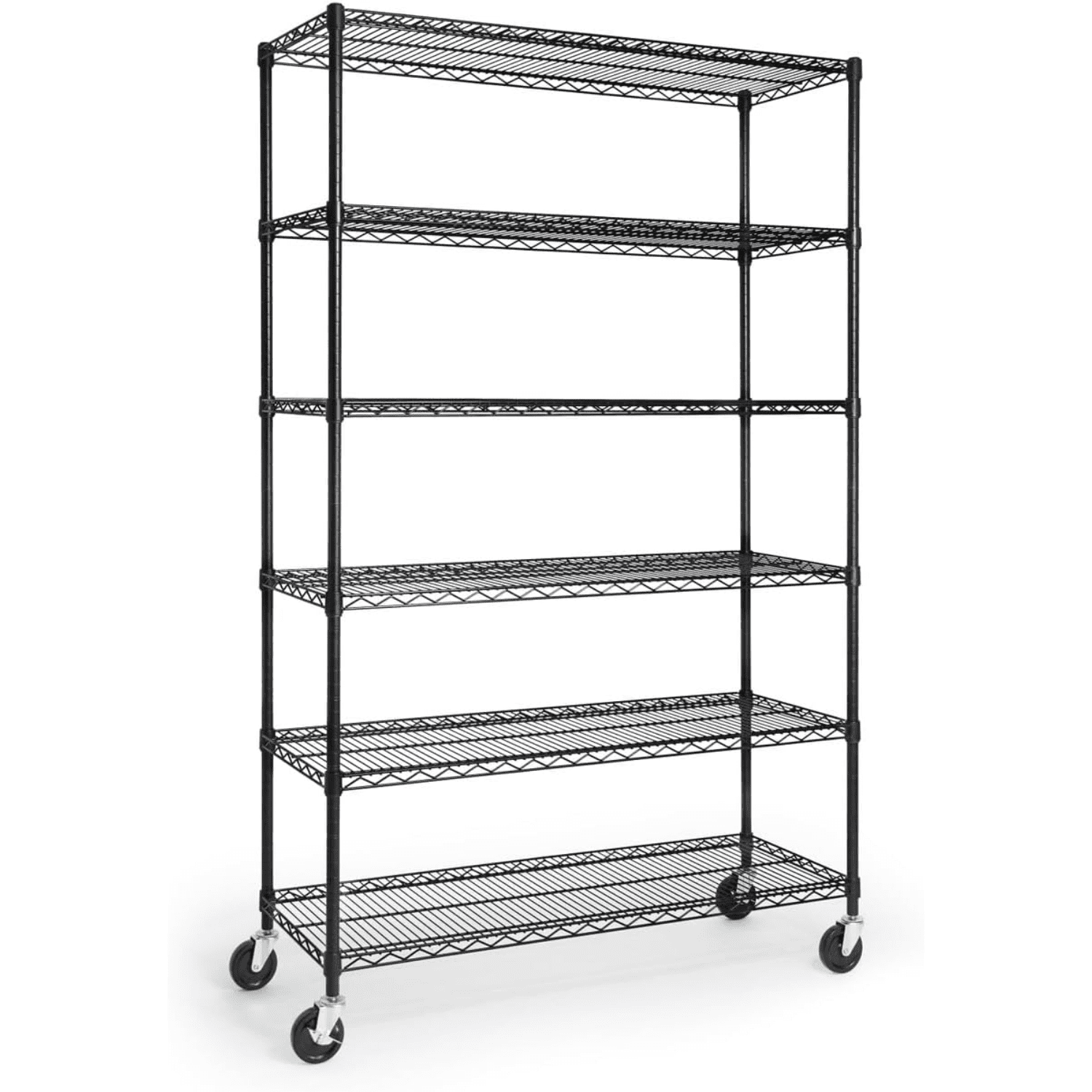 NSF Commercial Grade Heavy Duty Wire Shelving w/Wheels Leveling Feet