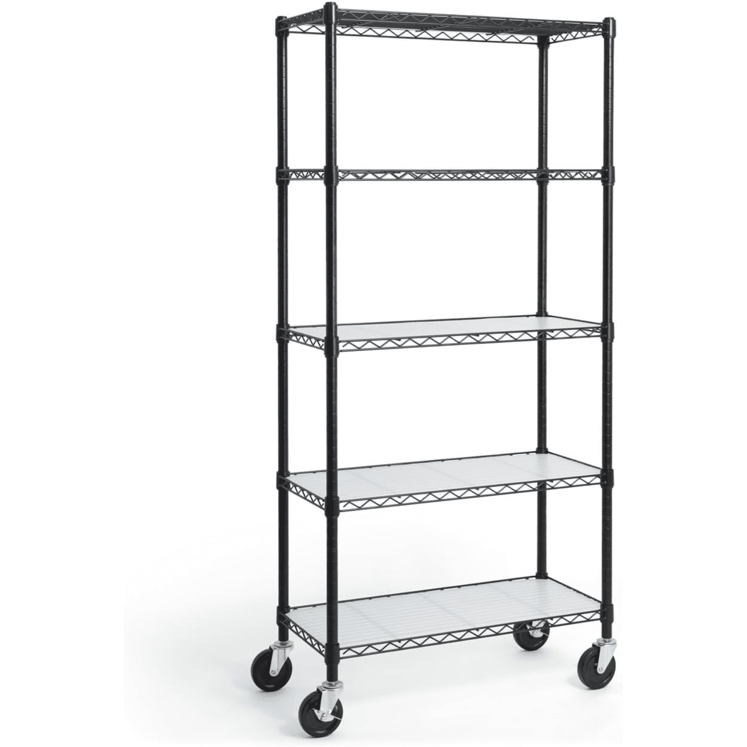NSF Commercial Grade Heavy Duty Wire Shelving w/Wheels Leveling Feet