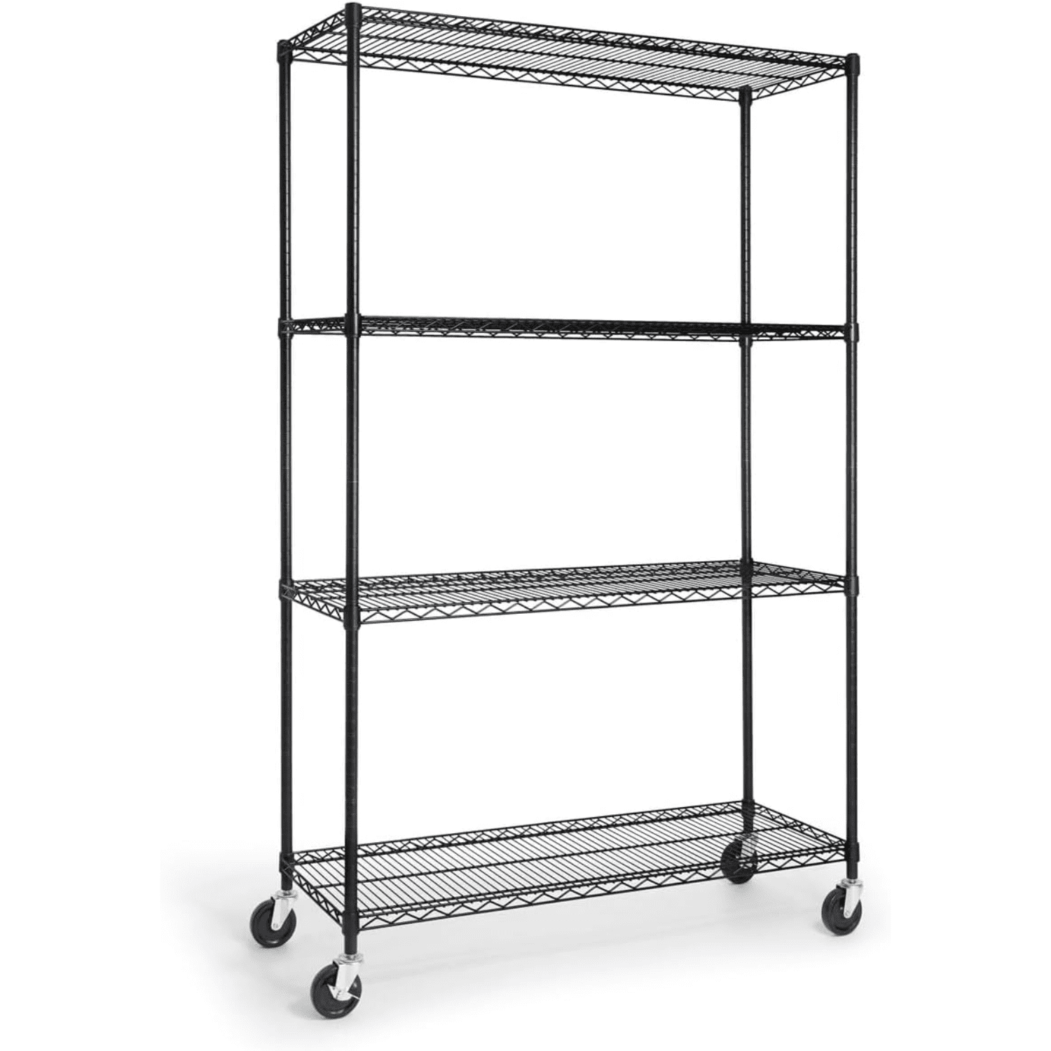 NSF Commercial Grade Heavy Duty Wire Shelving w/Wheels Leveling Feet