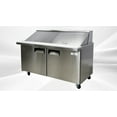 thumbnail image 1 of NSF Sandwich Prep Table Mega Top two door 60 ins XSP60M-2, 1 of 7