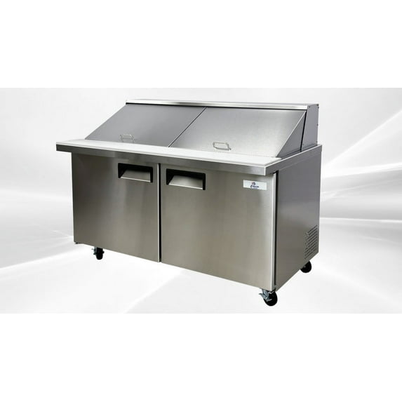 NSF Sandwich Prep Table Mega Top two door 60 ins XSP60M-2