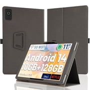 [NSFN] for Tablet A6 11 Case,11 Inch Tablet Case,Protective Case with Handheld Band,Easy to Hold,Stand Function,Multiple Angles,Portable,Comes with 1 piece of LCD glass film