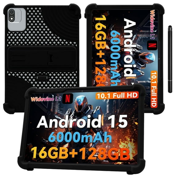 [NSFN] For Digiland 10.1 inch Tablet Case,Digiland 10 inch 2025 Case,Stand Function,Multi-Angle,Shockproof, Drop Prevention Cover,(Black)