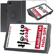 [NSFN] Headwolf FPad5 Protective Case for FPad5 Tablet FPad5 8.4 Inch Cover, Case for FPad5, Handheld Band, Easy to Hold, Stand Function, Multiple Angles,Portable, Shock Resistant,Includes 1 Glass Pr