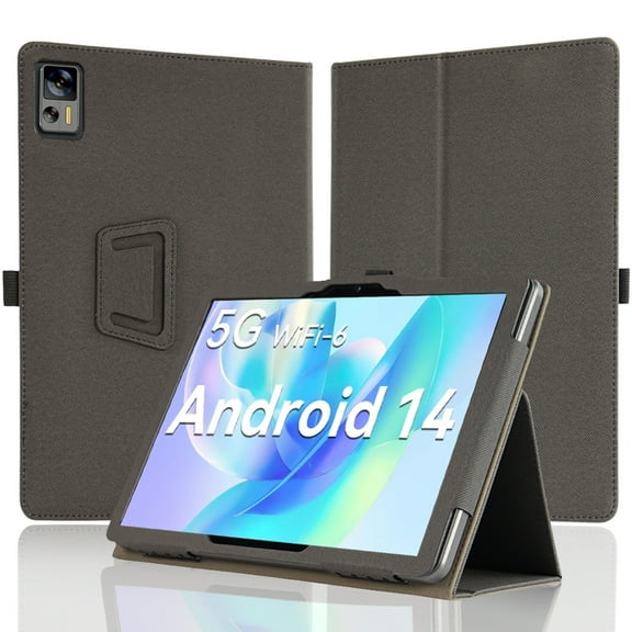 [NSFN] for KIMLOK 10.1 inch Tablet Case,KIMLOK Android 14 10.1 Inch Tablet Cover Case, Easy to Hold, Stand Function, Multi-Angle Support, Strong Magnet, Portable, Shock Resistant, Drop