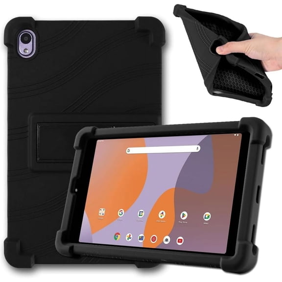 [NSFN] for Walmart Onn 8 inch Case Tablet 2024 Case Protective Case Stand Function Multi-Angle Compatible Portable Shockproof Drop Prevention Cover Thin Stand Possible Shockproof Protective Cover