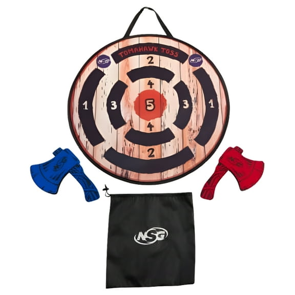 National Sporting Goods Foam Axe Throwing Game Set 6 Piece