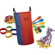NSG Party Games Play Set Classic Outdoor Races and Duels for Teams, Parties, Teens, Family, Friends, Party Games, Kids, Adults, Home, School