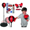 NSG Punching Bag and Boxing Gloves Set for Kids Freestanding Base