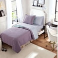 thumbnail image 1 of Campus Comforts by New Sega Home 2-Piece Pinsonic Quilt Set, Flora, Lavender,Twin-XL, 1 of 8