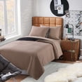 thumbnail image 1 of Campus Comforts by New Sega Home 2-Piece Pinsonic Quilt Set, Jake, Tan, Twin-XL, 1 of 8