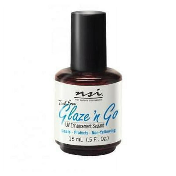 NSI Glaze N Go UV Gel Sealant 1/2 oz 15mL - Made in USA