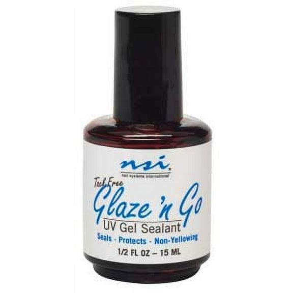 NSI Glaze 'n Go Tack-Free UV Gel Sealant - .5oz