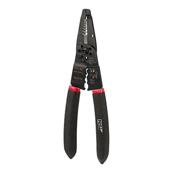 NSI Industries TL-6-1 10-20 Awg 6 in 1 Pro Wiring Tool, 8 in.