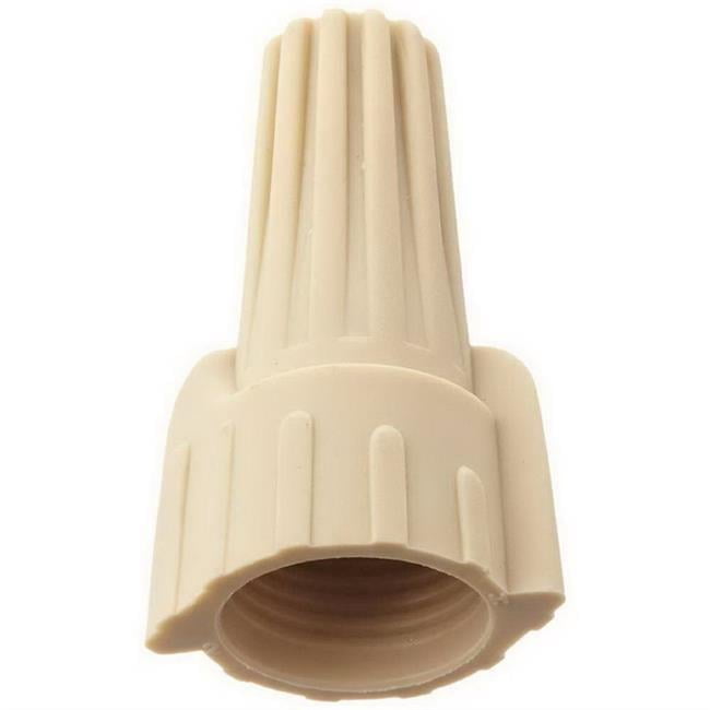 NSI Industries WWCTC Tan Wing Type Wire Connector - 100 Count
