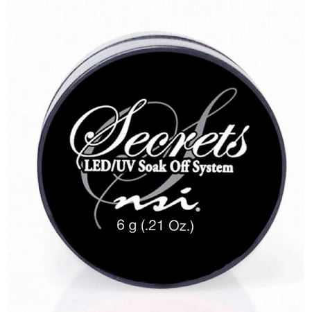 NSI Secrets Removable LED/UV Builder Clear Gel - 6g (.21 Fl. Oz.)