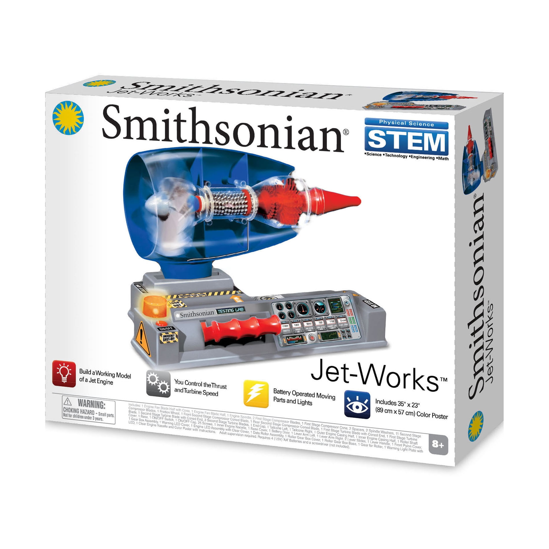 スミソニアン　ジェットワークス　サイエンスキッド NSI Smithsonian Jet Works - Walmart.com