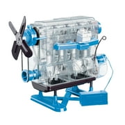 NSI Smithsonian Motor-Works Educational STEM Model Kit for Kids Ages 10 and Up