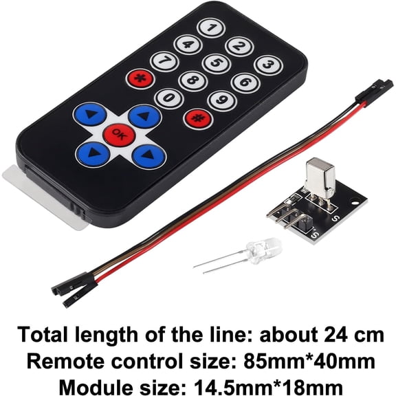 NSKBBM-6 Sets Infrared IR Wireless Remote Control Module Kits DIY Kit HX1838 for Arduino Raspberry Pi