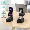 thumbnail image 1 of NSKBBM-Gifts for Men Women, Cell Phone Stand with Wireless Bluetooth Speakers, Flexible Comfort View, Loud Clear Sound, Birthday Gifts for Women Men Everyone, Tech Gadgets for Phones, 1 of 4