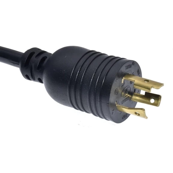 NSKBBM-NEMA L6-20P to C13 Power Cord Plug, Heavy Duty Computer Power Cord, 15A/250V, 14 AWG, Locking NEMA L6-20P to IEC-60320-C13 Computer Power Cable Replacement, 3ft/1m